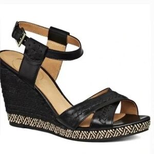 Jack Rogers Abbey Platform Wedge Espadrille Sandal